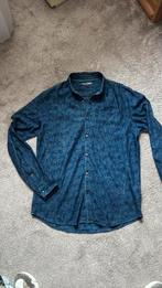 Cast iron iverhemd mt XL, Kleding | Heren, Overhemden, Blauw, Ophalen of Verzenden, Cast Iron, Gedragen