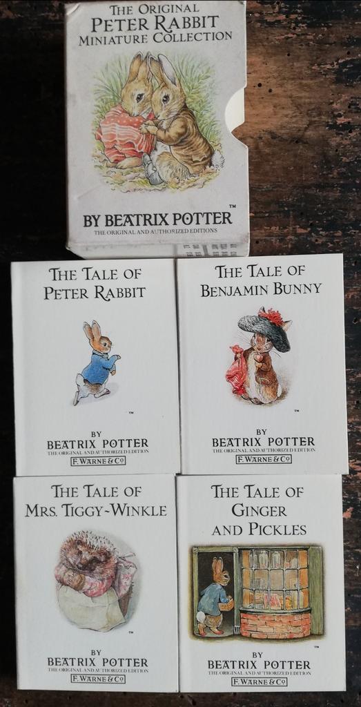 Beatrix Potter, The original Peter Rabbit miniature collect., Boeken, Sprookjes en Fabels, Zo goed als nieuw, Ophalen
