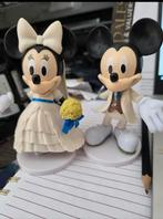 Mickey en minnie bruidspaar, Ophalen of Verzenden, Mickey Mouse, Nieuw, Beeldje of Figuurtje