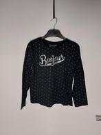 🌞 Primark longsleeve Bonjour maat 134 z.g.a.n., Kinderen en Baby's, Kinderkleding | Maat 134, Meisje, Ophalen of Verzenden, Zo goed als nieuw