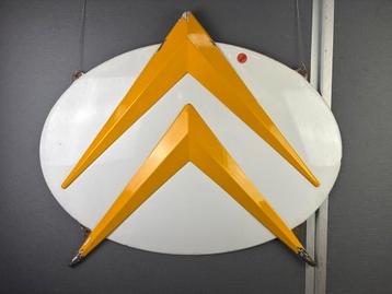Citroen emaille dealerbord oud origineel jaren 60-70 beschikbaar voor biedingen