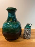 Grote groene Dumler & Breiden vaas + Marei vaas West Germany, Antiek en Kunst, Ophalen of Verzenden