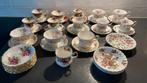 Royal Albert, Royal Stafford, Queens koffie en thee kopjes., Ophalen, Gebruikt, Porselein, Overige typen