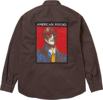 Supreme Work Shirt American Psycho maat L beschikbaar voor biedingen