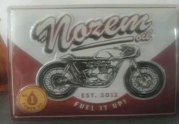 Nozem Oil No.1 Power Oil   EST. 2012 FUEL IT UP   20 x 30 cm beschikbaar voor biedingen
