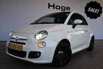 Fiat 500 0.9 TwinAir Turbo 500S Airco ECC Lederen Sportstoel beschikbaar voor biedingen