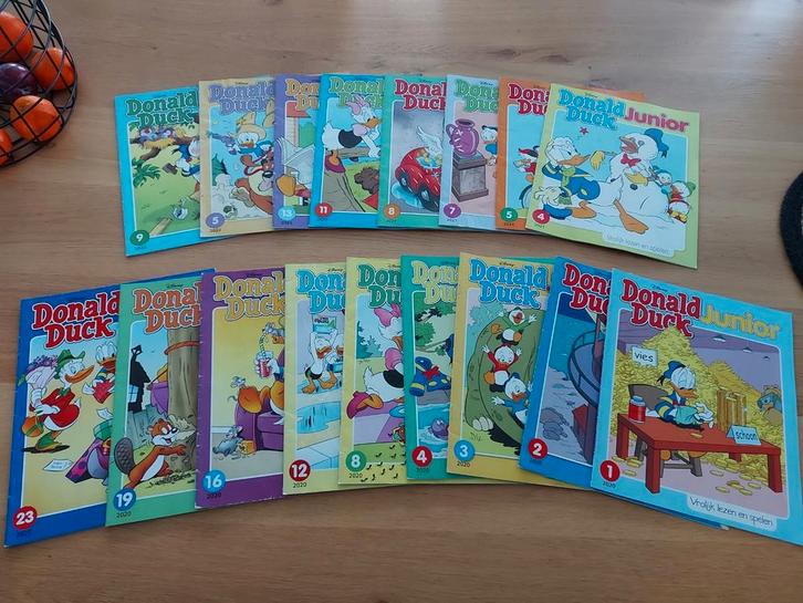 Donald Duck JUNIOR jaargang 2020/2021/2022, Boeken, Strips | Comics, Gelezen, Meerdere comics, Europa, Ophalen of Verzenden