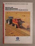 Tractor folder New Holland grote opraappersen, Folder, Ophalen of Verzenden, Zo goed als nieuw
