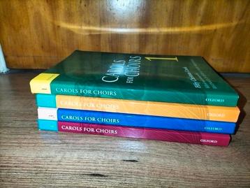 Oxford Carols for choirs, set v.4 bundels, nieuw, pst €15,- beschikbaar voor biedingen