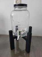 Yorkshire Glazen Drankdispenser met Tapkraan ☘️, Ophalen of Verzenden, Zo goed als nieuw