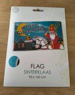 NIEUW WELKOM SINTERKLAAS VLAG 90x150cm *OZOSNEL & SINT, Verzenden, Nieuw