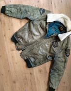 Pracht vintage PALL Mall American Classic piloten jack!, Bruin, Pall Mall PME Legend, Maat 56/58 (XL), Ophalen of Verzenden