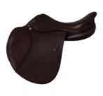 Springzadel Euroriding emilio by prestige 17 inch bruin, Ophalen of Verzenden, Zo goed als nieuw, Dressuur