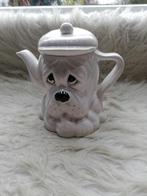 Theepot Hond Droopy wit 15 cm hoog, Nieuw, Overige typen, Overige stijlen, Ophalen of Verzenden