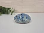 Ellen van Bendegom vintage bloemsteker blauw/groen keramiek., Ophalen of Verzenden, ., ., .