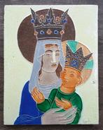 Om 1935 - 1940 GROTE Westraven Tegel Maria met Kind EYCK, Antiek en Kunst, Ophalen of Verzenden