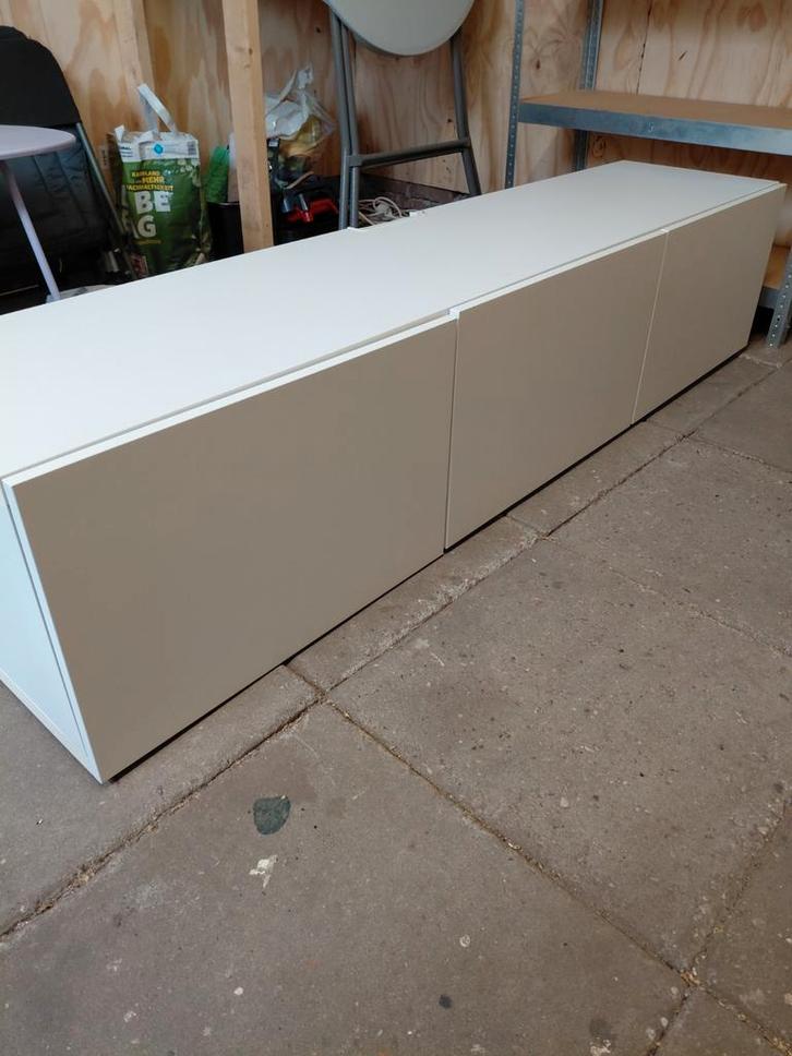 Ikea Besta televisiemeubel wit, Huis en Inrichting, Kasten | Televisiemeubels, Zo goed als nieuw, Minder dan 100 cm, 25 tot 50 cm