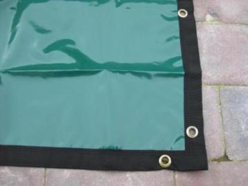 Actie!! 600 Grams m2 PVC dekkleden 6 x 8 meter/ogen 50 beschikbaar voor biedingen