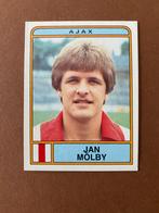 Panini Voetbal 84 Ajax Jan Mölby #9, Ophalen of Verzenden, Nieuw, Sticker