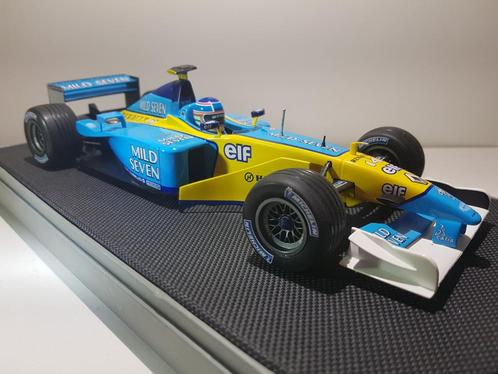 F1 Renault  R202 - Engine RS22 Jarno Trulli Mild Seven 1/18, Hobby en Vrije tijd, Modelauto's | 1:18, Zo goed als nieuw, Auto
