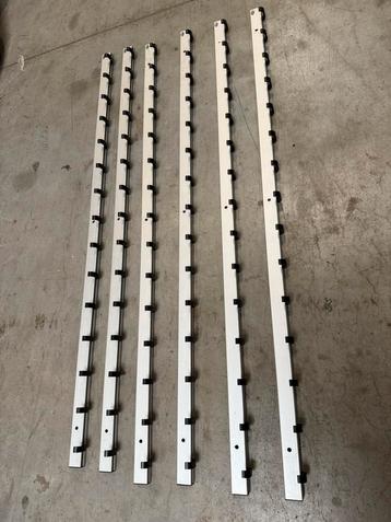Scheeres kapstokken 5 x 150cm Top kwaliteit! beschikbaar voor biedingen