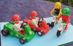 Play Mobil Texaco Go Karts 3575 uit 1979 , 2 motors uit 1976, Ophalen of Verzenden, Gebruikt, Complete set