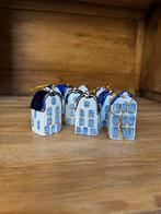10 Kersthangers delfts blauw kerstbal chinees keramiek goud, Antiek en Kunst, Antiek | Keramiek en Aardewerk, Ophalen