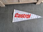 Castrol punt vlag nr 2, Reclamebord, Ophalen of Verzenden, Zo goed als nieuw