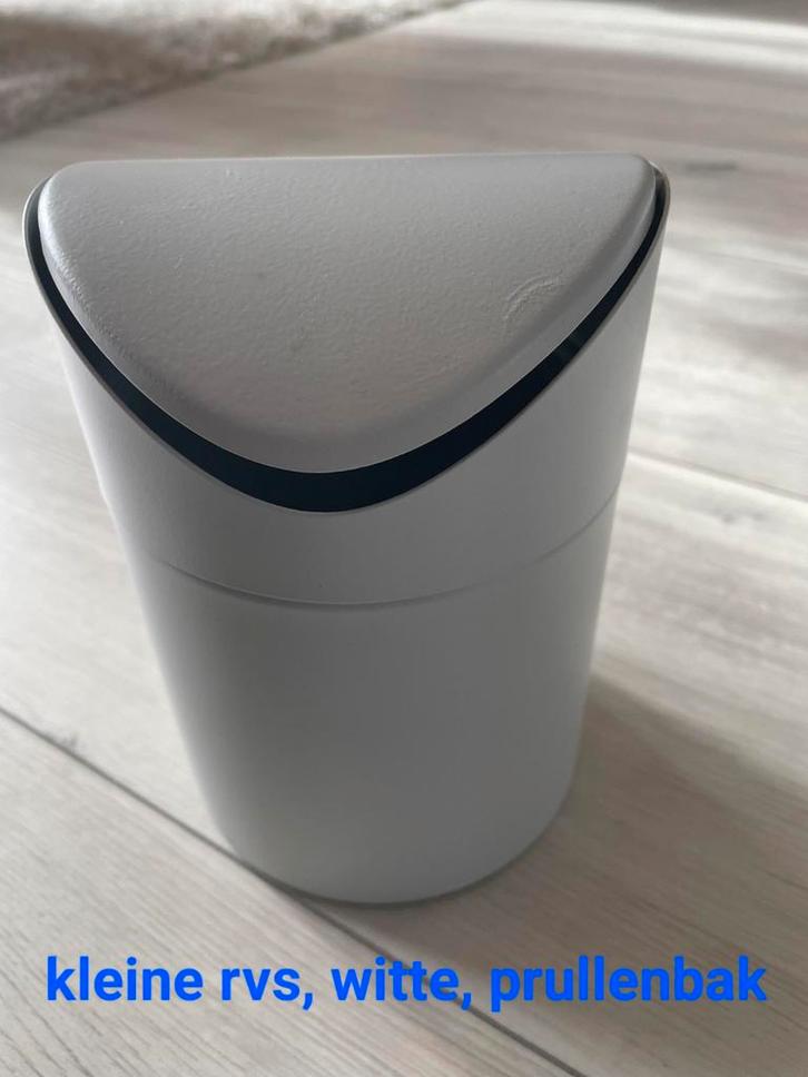 Hema Prullenbak Metaal - Zo goed als nieuw!, Huis en Inrichting, Woonaccessoires | Prullenbakken, Zo goed als nieuw, Metaal, Minder dan 50 cm