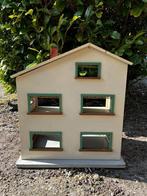 Vintage poppenhuis jaren 60, hout, Verzamelen, Poppenhuizen en Toebehoren, Ophalen, Gebruikt, Poppenhuis