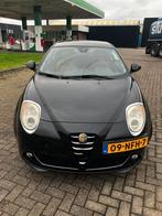 Alfa Romeo MiTo 1.4 Turbo 99KW Multi AIR 2010 Zwart, Auto's, Voorwielaandrijving, 4 cilinders, Bruin, Handgeschakeld