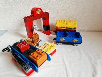 Duplo laadplatform voor de trein + 2 wagons beschikbaar voor biedingen