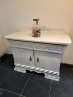 White washed dressoir/gangkastje, Huis en Inrichting, Kasten | Dressoirs, Ophalen, 25 tot 50 cm