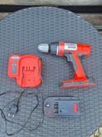 Accuboormachine black en decker., Doe-het-zelf en Verbouw, Gereedschap | Boormachines, Ophalen of Verzenden, Gebruikt, Boor- en Schroefmachine