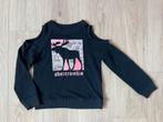 Abercrombie Kids Donkerblauwe Cold Shoulder Sweater - Maat 1, Ophalen of Verzenden, Zo goed als nieuw, Meisje