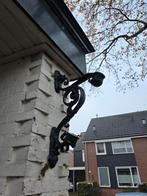 11 Massief IJzeren Vlaggenmasten / Vlagstokken, Diversen, Ophalen, Gebruikt