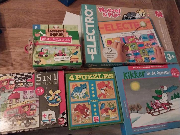 puzzels, Kinderen en Baby's, Speelgoed | Kinderpuzzels, Gebruikt, 2 tot 4 jaar, 10 tot 50 stukjes, Ophalen of Verzenden