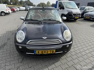 Mini Cabrio 1.6 Cooper Pepper beschikbaar voor biedingen