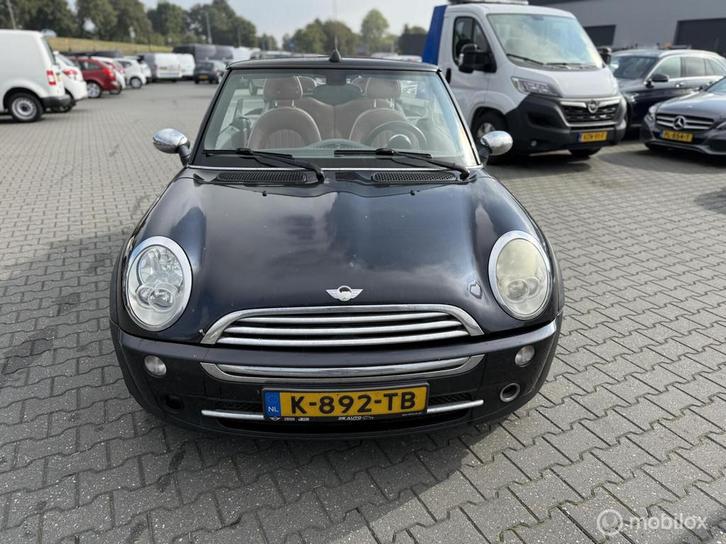 Mini Cabrio 1.6 Cooper Pepper, Auto's, Mini, Bedrijf, Te koop, Cabrio, ABS, Airbags, Alarm, Boordcomputer, Centrale vergrendeling