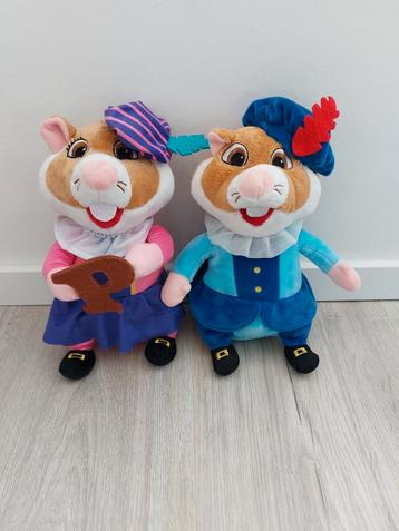 Knuffel hamster Albert Heijn Ah Piet Sinterklaas 2x L425 beschikbaar voor biedingen