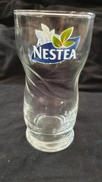 Nestea icetea glazen 0.33l totaal 21 stuks € 1,50 pst, Ophalen of Verzenden, Gebruikt, Frisdrankglas