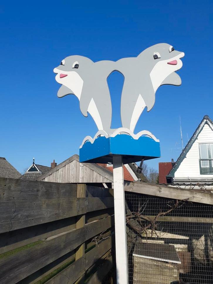 Mooie feestpalen thema Dolfijnen incl verlichting, Hobby en Vrije tijd, Feestartikelen | Verhuur, Zo goed als nieuw, Overige, Ophalen