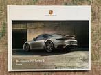Brochure Porsche 911 992 Turbo S 2020 Nederlandstalig nieuw!, Porsche, Nieuw, Ophalen of Verzenden, Porsche
