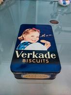 Vintage Verkade Koektrommel, Verzamelen, Blikken, Ophalen of Verzenden