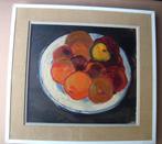 Leuk schilderij -  Fruitschaal - niet gesigneerd -, Antiek en Kunst, Kunst | Schilderijen | Klassiek, Ophalen of Verzenden