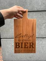 Borrelplank bier, Huis en Inrichting, Woonaccessoires | Tekstborden en Spreuken, Ophalen of Verzenden, Nieuw