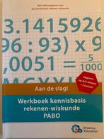 N. Wolzak - Werkboek kennisbasis rekenen-wiskunde PABO, N. Wolzak; R. Moraal; E. Kloet; Erasmus Education, Ophalen of Verzenden
