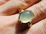 Vanoli 925 zilveren ring met prehniet maat 18,25, Sieraden, Tassen en Uiterlijk, Ringen, Daiva1973@hotmail.com, 18 tot 19, Vanoli