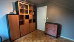 Fraaie (Vitrine)kast + bijpassende schoenenkast, Ophalen, Met deur(en), 150 tot 200 cm, Zo goed als nieuw