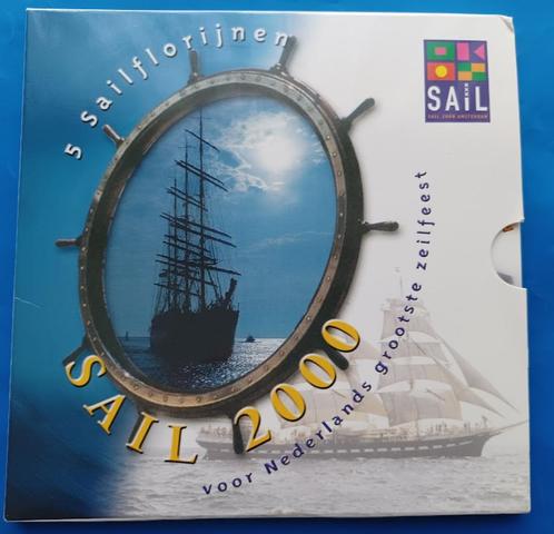 Sail Amsterdam Florijnen set - 2000, Postzegels en Munten, Penningen en Medailles, Overige materialen, Nederland, Verzenden
